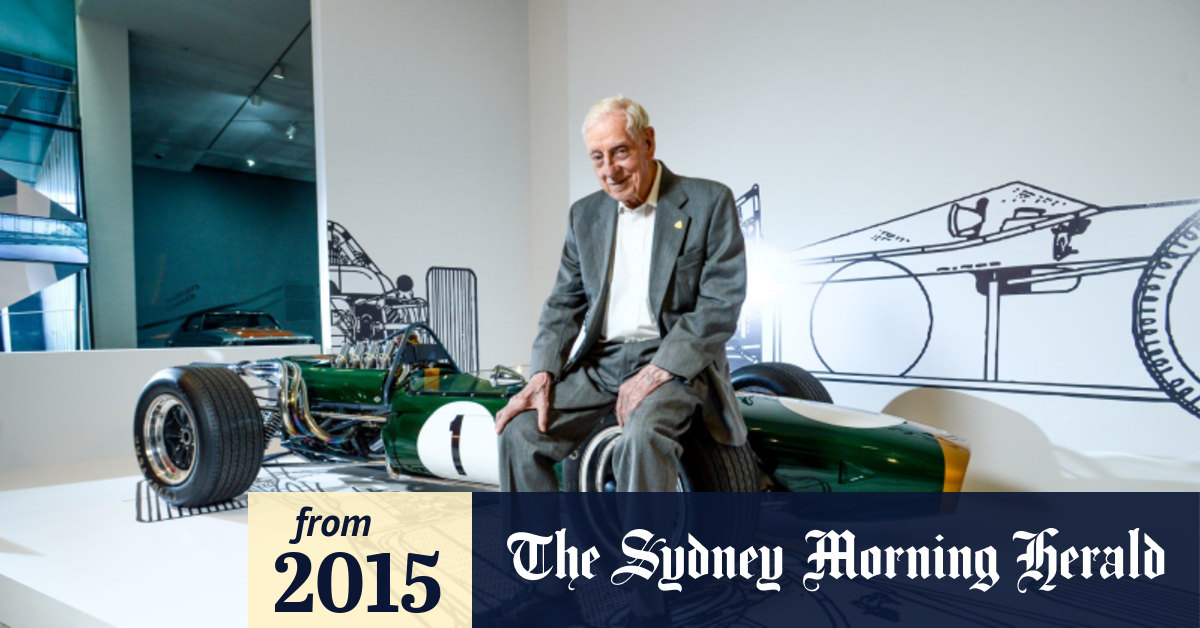 Car designer Ron Tauranac earned his racing stripes with Formula One